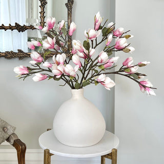 Artificial Pink Tall Magnolia - Bunch of 6